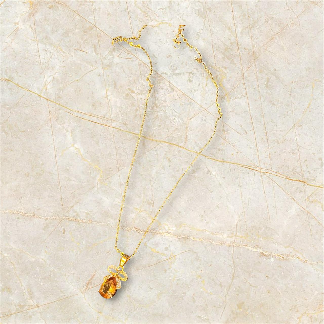 Bow Pendant Side