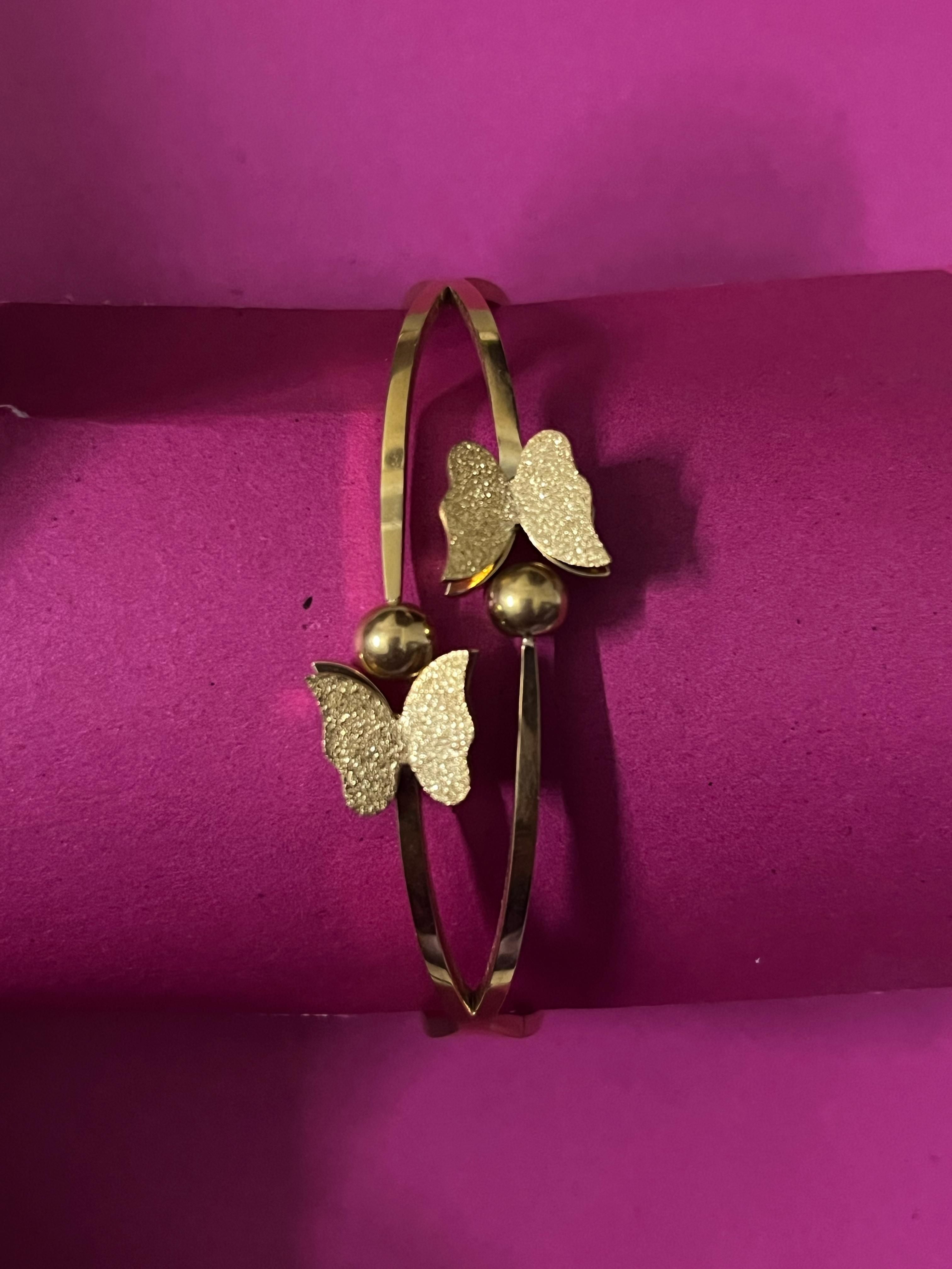 Butterfly Bracelet Side